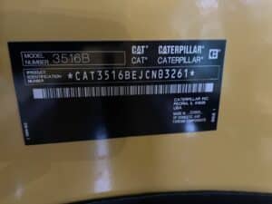 Caterpillar 3516B-HD